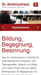 Mobile Screenshot of antoniushaus-vechta.de